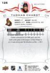 2018-19 Upper Deck #126 Thomas Chabot