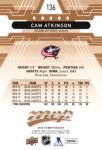 2018-19 Upper Deck MVP #136 Cam Atkinson