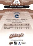 2018-19 Upper Deck MVP #211 Brock Boeser