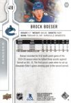 2019-20 Upper Deck #418 Brock Boeser
