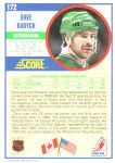 1990-91 Score #172 Dave Babych