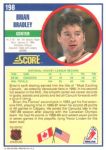 1990-91 Score #198 Brian Bradley