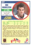 1990-91 Score #227 Mike Krushelnyski