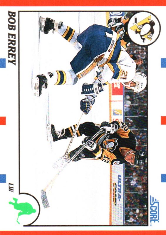 1990-91 Score #255 Bob Errey
