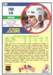 1990-91 Score #297 Todd Elik RC