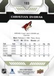 2020-21 Upper Deck MVP #103 Christian Dvorak