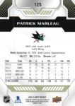 2020-21 Upper Deck MVP #125 Patrick Marleau