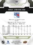 2020-21 Upper Deck MVP #64 Mika Zibanejad