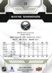 2020-21 Upper Deck MVP #72 Wayne Simmonds