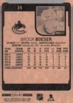 2021-22 O-Pee-Chee #35 Brock Boeser Upper Deck