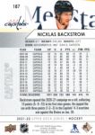 2021-22 Upper Deck #187 Nicklas Backstrom