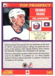 1991-92 Score Canadian Bilingual #340 Dennis Vaske TP