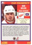1991-92 Score Canadian Bilingual #358 Bob Wilkie TP