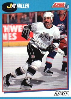 1991-92 Score Canadian Bilingual #543 Jay Miller