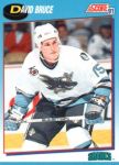 1991-92 Score Canadian Bilingual #644 David Bruce RC