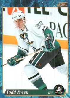 1993-94 Score Canadian #565 Todd Ewen