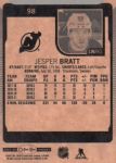 2021-22 O-Pee-Chee #98 Jesper Bratt Upper Deck