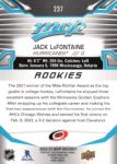 2022-23 Upper Deck MVP #237 Jack LaFontaine SP RC