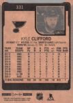 2021-22 O-Pee-Chee #331 Kyle Clifford Upper Deck