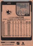 2021-22 O-Pee-Chee #476 Logan Couture Upper Deck
