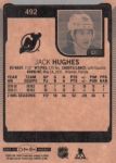 2021-22 O-Pee-Chee #492 Jack Hughes Upper Deck