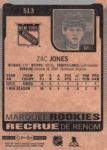2021-22 O-Pee-Chee #513 Zac Jones RC Upper Deck