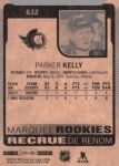 2021-22 O-Pee-Chee #632 Parker Kelly RC Upper Deck