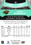 2021-22 Upper Deck MVP #36 Mats Zuccarello