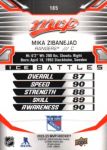 2022-23 Upper Deck MVP Ice Battles #185 Mika Zibanejad