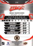 2022-23 Upper Deck MVP Ice Battles #214 Brad Marchand SP