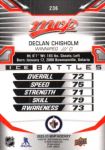 2022-23 Upper Deck MVP Ice Battles #236 Declan Chisholm SP