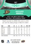2021-22 Upper Deck MVP #167 Rickard Rakell