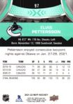 2021-22 Upper Deck MVP #97 Elias Pettersson