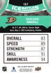 2021-22 Upper Deck MVP Ice Battles #IB167 Rickard Rakell