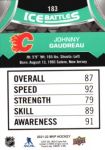 2021-22 Upper Deck MVP Ice Battles #IB183 Johnny Gaudreau
