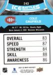 2021-22 Upper Deck MVP Ice Battles #IB243 Cole Caufield SP