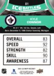 2021-22 Upper Deck MVP Ice Battles #IB81 Kyle Connor
