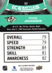 2021-22 Upper Deck MVP Ice Battles #IB92 Ryan Johansen