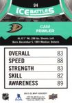 2021-22 Upper Deck MVP Ice Battles #IB94 Cam Fowler