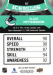2021-22 Upper Deck MVP Ice Battles #IB97 Elias Pettersson