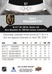 2021-22 Upper Deck MVP Silver Script #67 Max Pacioretty