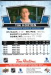 2021-22 Upper Deck Tim Hortons #1 Tim Horton