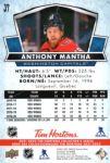 2021-22 Upper Deck Tim Hortons #39 Anthony Mantha