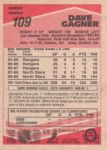 1989-90 O-Pee-Chee #109 Dave Gagner