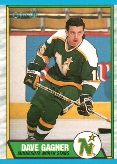 1989-90 O-Pee-Chee #109 Dave Gagner