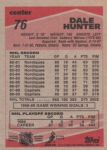1989-90 Topps #76 Dale Hunter