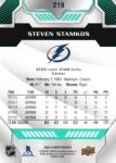 2020-21 Upper Deck MVP #219 Steven Stamkos SP