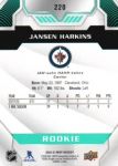 2020-21 Upper Deck MVP #220 Jansen Harkins SP RC
