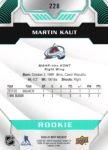 2020-21 Upper Deck MVP #228 Martin Kaut SP RC