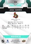2020-21 Upper Deck MVP #234 Josh Norris SP RC
